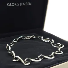 GEORG JENSEN インフィニティ バイ ジョージジェンセン ネックレス 452 シルバー 8デザイン 925S 内箱付 現行 ◆送料込◆質屋-11813のサムネイル