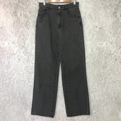 GRL グレイル ハート デニムパンツ ブラック Mサイズ □□