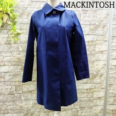 美品】 MACKINTOSH コットンフード付きコート 36 ネイビー 無地 - メルカリ