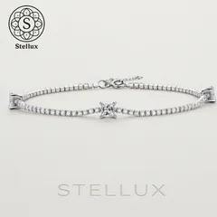 【本物を知る人の、贅沢ブレス】モアサナイト・テニスチェーンブレスレット/鑑定書付/S925/プラチナ仕上げ/シルバージュエリー/レディース・メンズ◎/金属アレルギー対応/プレゼント・ギフトにも/トラベルジュエリー