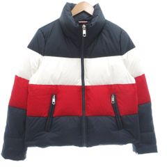 TOMMY HILFIGER ダウンジャケット ネイビー - メルカリ