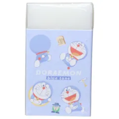 【メール便】ドラえもん 消しゴム まとまる消しゴム blue tone 藤子F不二雄 カミオジャパン 新学期準備文具 アニメキャラクター グッズ 