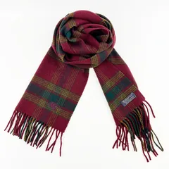 BURBERRY バーバリー ノバチェック マフラー カシミヤ マルチカラー ヴィンテージ レディース  【中古】