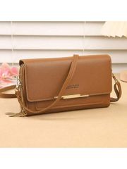 Women's Bag, Shoulder Bag, Large Capacity, Women's Wallet, Crossbody Bag, Long Wallet, Coin Purse, Multifunctional Phone Bag, for Daily Use, School Supplies, Teachers/Students/Teens/Birthday