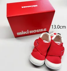 【正規品】ミキハウス　★ファースト シューズ★　10-9372-978　赤　13.0cm　新品(難あり)