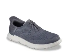 スケッチャーズ メンズ シューズ スリッポン・ローファー スニーカー Skechers Hands Free SlipIns Garza Palma SlipOn Sneaker Mens Grey グレー