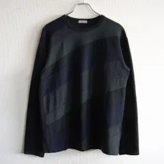 【AD2001/アーカイブ】COMME des GARCONS HOMME【00s  ストライプ柄 ニット カットソー】コムデギャルソン オム s2603090