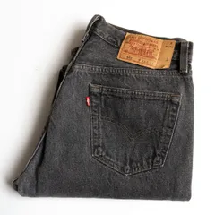 【先染め/美品】 LEVI'S 【90s/501 ブラックデニム デニムパンツ】34×34 リーバイス アメリカ製 2000年代 wl  s2603060