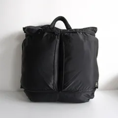 【美品】PORTER 【タンカー 2way ヘルメットバッグ】ポーター ショルダーバッグ ナイロン ブラック TANKER BAG 26030476