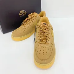 NIKE ナイキ AIR FORCE 1 '07 WB CJ9179-200 エア フォース 1 スニーカー シューズ ローカット メンズ 26.5cm ブラウン 靴 DF18419■
