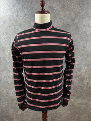 ノーブランド　ボーダータートルネック