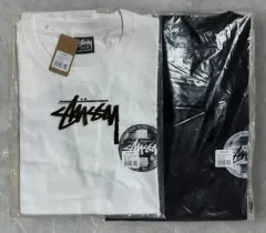 STUSSY ステューシー 半袖 Tシャツ 白/ブラック 新品