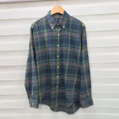 ラルフローレン スリムフィット チェックシャツ - M