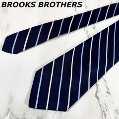 【極美品】ブルックスブラザーズ BROOKS BROTHERS 346 ネクタイ シルク100% ストライプ アメリカ製 USA製 MADE IN U.S.A. ヴィンテージ vintage