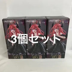 未開封 五等分の花嫁 BiCute Dark Figure 中野五月 フィギュア 3個セット SF3A06 c107