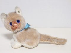 セキグチ 猫 ぬいぐるみ LOVELOVE リアル ビンテージ レトロ シャム猫
