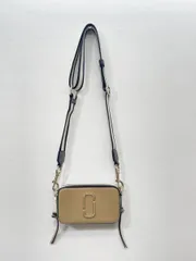 MARC JACOBS マークジェイコブス スナップショット ショルダー バッグ ブラウン系 ■■◎レディース