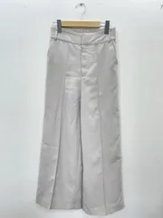 Mila Owen ミラオーウェン センタープレス ワイド パンツ size1/M相当/ベージュ ■■レディース