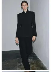 ZARA ザラ ブラック レディース スーツ ブレーザー