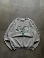 Champion MICHIGAN STATE カレッジスウェット グレー YXL