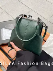 バッグ レディース ショルダーバッグ 2025年新作 レトロなPU素材ハンドバッグ、取り外し可能な女性用ショルダーバッグ ボタン開閉式ウォレット付き