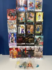 ジャンプ プライズ フィギュア 未使用混在 まとめ 計19点 鬼滅の刃 ドラゴンボール 他 （ME28-3895）