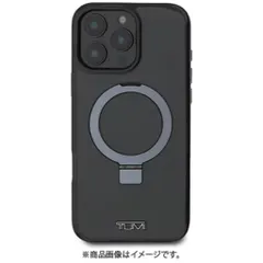 TUMI 　iPhone 16 Pro MAX用ケース　スマホリング＆スタンド機能　Magsafe充電対応