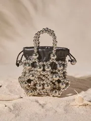 バッグ レディース ハンドルバッグ リボン装飾 レディース ショルダーバッグ、ガールズ ファッション クロスボディバッグ、カジュアル ミニメッセンジャーバッグ、ミュージックフェス、ウェディングパーティー、春のお出か