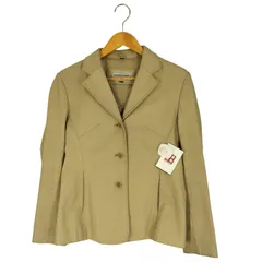 ユーズドフルギ USED古着 MIA CARMA ラムレザー 3B シングルブレスト レザーテーラードジャケット レディース JPN：11号 