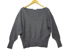 k01241218029　NATURAL BEAUTY BASIC　Mサイズ　Gray　　トップス　ニットorセーター　秋冬