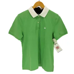 ブルックスブラザーズ BROOKS BROTHERS 刺繍ロゴ ポロシャツ レディース  S