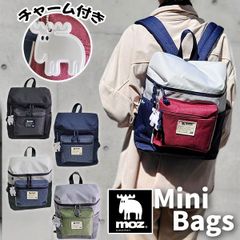 新品タグ付✨️moz リュック 現行品 公式売切 オフホワイト×ネイビー 