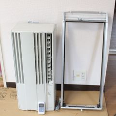 コロナ窓用エアコン CW-F1623R 2023年製 取付け枠・リモコン付 - メルカリ