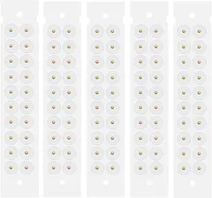 【最安】10シート 200粒　耳つぼジュエリー シート【シルバー/ゴールド】20粒×10シート 計200粒