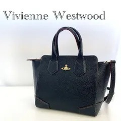 Vivienne Westwood EXECUTIVE エグゼクティブ 2way ハンドバッグ ショルダーバッグ  ブラック オーブ金具 レディース 鞄 _218067