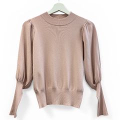 Bibiy. EFFIE PUFF KNIT ベージュ - メルカリ