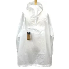 未使用 ザノースフェイス アノラック パーカー フーディ 軽量ナイロン素材 撥水加工 ホワイト メンズ THE NORTH FACE [サイズXL] 洗練 上品 高級感 モダン 都会的 洗練スタイル スタイリッシュ 存在感