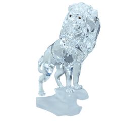 廃盤 希少 SWAROVSKI スワロフスキー クリスタル ライオン - メルカリ