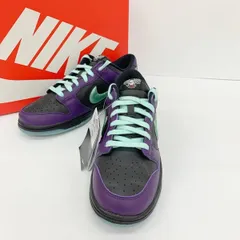 NIKE ナイキ DUNK LOW RETRO LTD ローカット スニーカー シューズ IB2267-001 ダンク ロー メンズ 27.5cm パープル ブラック 靴 DF18415■