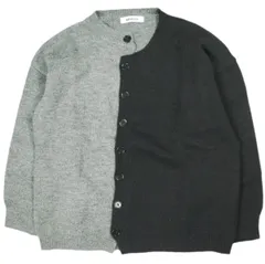 ARULLE アルール color separate cardigan カラーセパレートカーディガン aru_c-tops-02209-GY Free GRAY/BLACK ニット トップス g25868