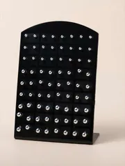 ジュエリー レディース イヤーアクセサリー セット 36ペア 丸いボール 装飾 スタッドピアス