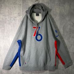 希少 NIKE NBA 76ers スウェット パーカー 刺繍ロゴ XL - メルカリ