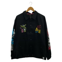 【中古】CUNE 30th ANNIV Twill Coach Jacket With Lots of Logos コーチジャケット 3 ブラック キューン[10]のサムネイル
