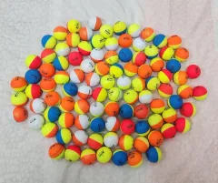 スリクソン(半々ゴルフボール)ロストボール(100個)微細な傷