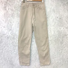 GLOBAL WORK グローバルワーク テーパード デニム パンツ ライトグレー XSサイズ 〇□