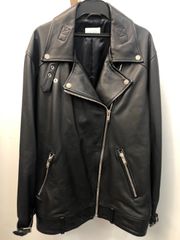 アッパーハイツ ルーズライダース レザージャケット 214LL503 ブラック 