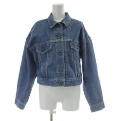 リーバイス Levi's 3rd デニムジャケット Gジャン ショート丈 M ブルー 青 インディゴ 77933 7206 /PP ■GY18