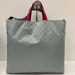 916　russet ラシット　2way　カラーハンドル　ショルダーバッグ　トートバッグ　大きめ　大容量　ポケット多数　ナイロン　レザー　モノグラム　レディース　シンプル　きれいめ　ピンク　アッシュブルー　AshBlue