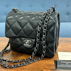美品 CHANEL マトラッセ　3ポケットフラップバッグ シルバー金具