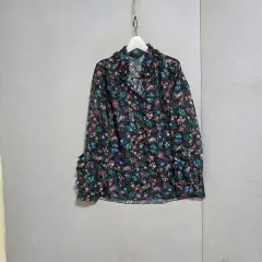 VOV フラワーシフォンスタイルブラウス 66 n3256